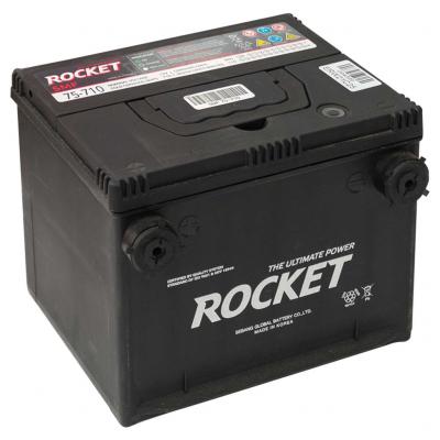 Rocket SMF 75-710 akkumulátor, 12V 66ah 710A B+, oldalcsatlakozós